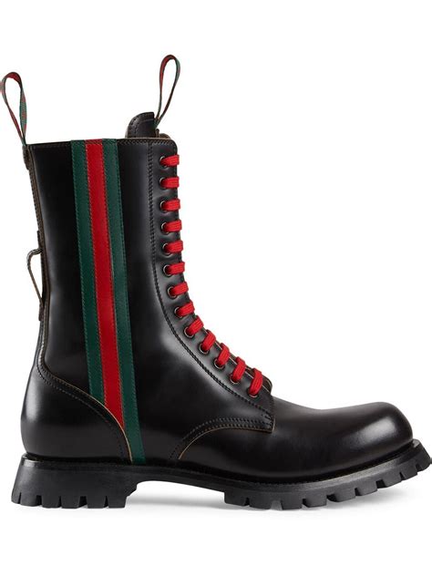 farfetch Gucci boots for men